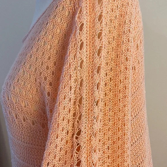 *NWOT* Cato Pale Pink Knit Long Sleeve Sweater | Size 18/20W - Picture 4 of 5